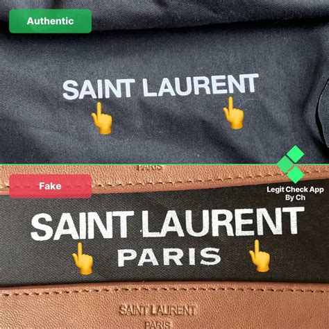 fake ysl college bag|authentic ysl dust bag.